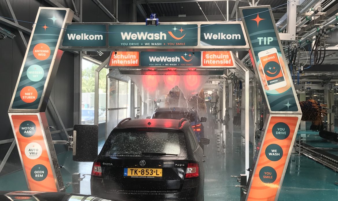 Eerste wassingen bij WeWash in Almere