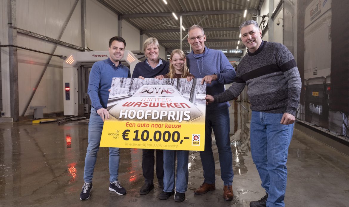 RightWash in Hoorn geeft winnende kraskaart WinterWasWeken